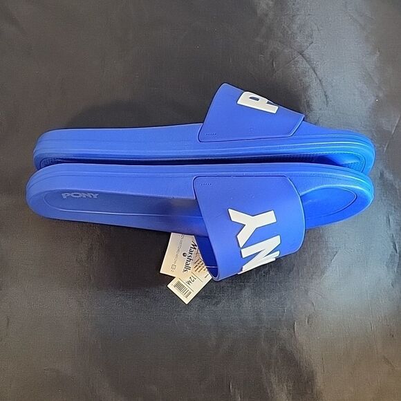 BRAND NEW PONY SUMMER SLIP ON SLIDE S MEN'S SANDAL - Picture 9 of 14